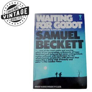 Vintage 1950s Waiting For Godot Samuel Beckett Tragicomedy